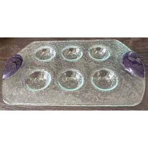 Dansk‎ Kitchen Spectra Green Textured Glass